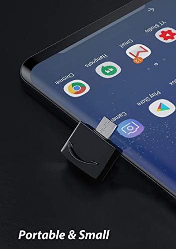 Tek Styz USB Cенски до USB машки адаптер компатибилен со вашата Blu Energy XL за OTG со полнач за тип-C. Користете со уреди за експанзија