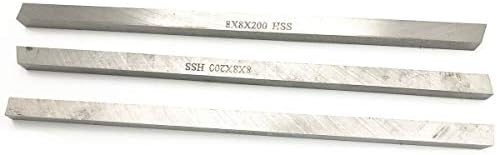 XMHF Квадратни Ножеви Мелење Сечење Здодевен Струг Hss Алатка Малку 200mm x 8mm x 8mm 2PCS