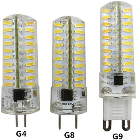 G9 LED Светилки G9 Bi-Pin База 3W110V Топло Бело 3000K LED Светилки За Пејзаж Таванот Под Контра Пак Осветлување, Затемнети, 80LED
