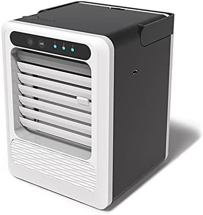 PMH преносен климатик, 3 во 1 личен вентилатор за ладилник за воздух, 3 брзини на ветер, широк агол надвор од ветрот, напојуван од USB