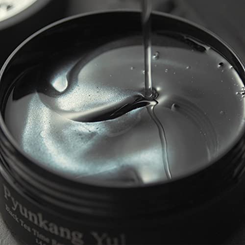 Pyunkang Yul Black Tea Time Reverse Eye Patch - ги намалува подуени очи, фини линии, под вреќи за очи, навлажнувач на лице, ревитализатор | Корејски