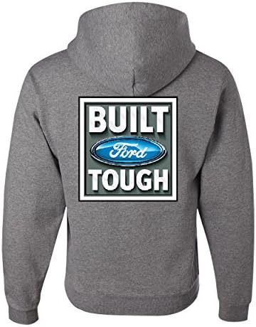 Tee Hunt изгради тежок качулка лиценциран Ford Truck 4x4 F150 Mustang Sweatshirt