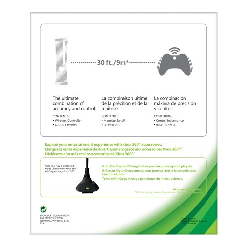 Xbox 360 Специјално Издание Бел Безжичен Контролер