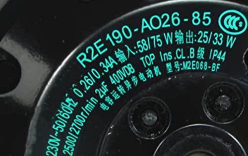 R2E190-AO26-85 230V 0.26/0.34A 58/75W вентилатор за ладење