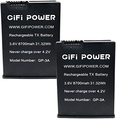 Замена на батеријата на максимална моќност 3.6V 8700mAh Липо Липо за контролорот Yuneec ST16S - компатибилен со далечинскиот управувач