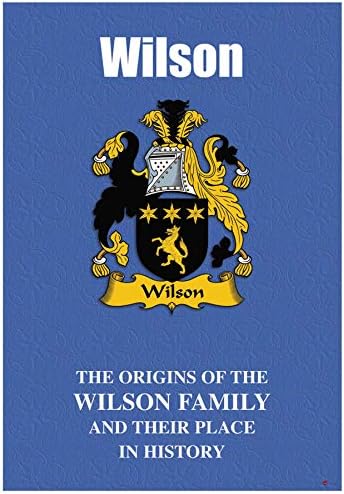 I Luv Ltd Вилсон Англиско семејство Презиме ИСТОРИЈА ИСТОРИЈА со кратки историски факти