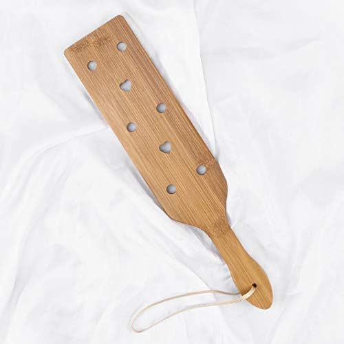 Bestoyard Hearts Model Bamboo Spanking Paddles Toy за двојна улога игра костум костум