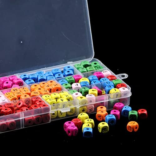 MINGXI 4 парчиња 15 решетки чиста организатор кутија пластична сад за складирање со прилагодливи делители за монистра уметност