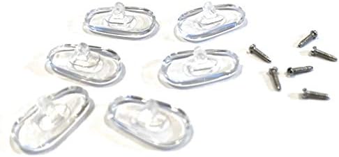 Тешки пластични влошки за нос | Сјајно чиста OEM замена на нозепадите за очила не силиконски