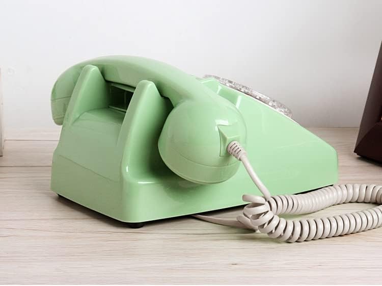 N/A врзани телефони Класични ротациони бирање домашни канцелариски телефони во 1930 -тите антички гроздобер телефони гроздобер