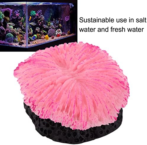 Орнамент од силиконски корал од Шанри, еластична животна одржлива употреба мека уредување на аквариум за градина за аквариум за резервоар