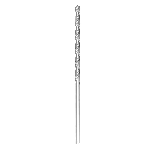 Uxcell Carbide Twist Drib Bits 2,2 mm, метрички спирални флејти директно алатка за дупчење на челична метална метална метал од легура