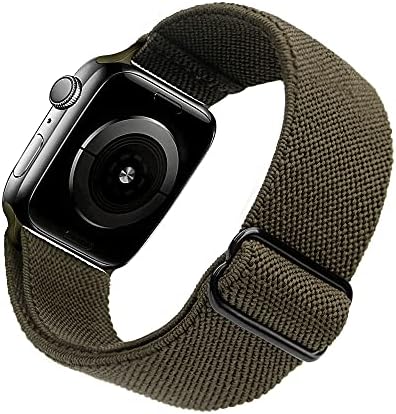 Stretе Еластична Лента За Часовници Компатибилна за Apple Watch Band 45mm 44mm 42mm Удобна Прилагодлива Спортска Лента за Iwatch Серија 7 6 5