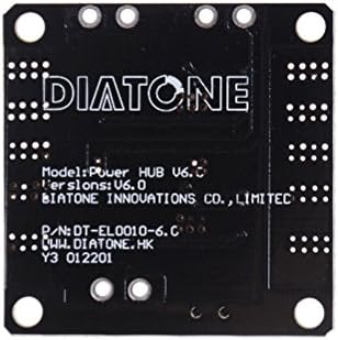 Micro PDB табла Dagijird 5V/12V со LED прекинувач DIY делови за 250 мини тркачки квадкоптери