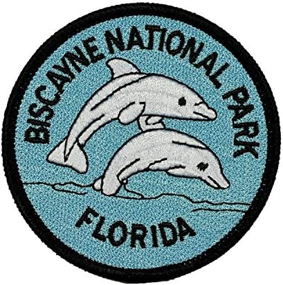Национален парк на Националниот парк, на Националниот парк, делфини, извезено железо на Апликација