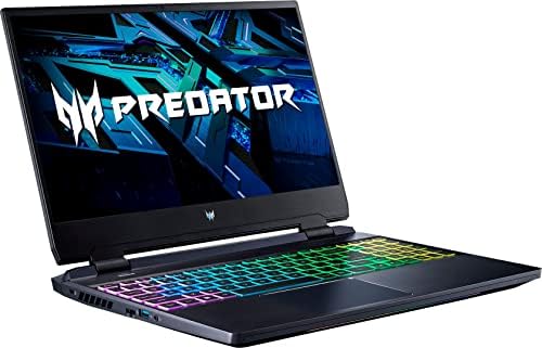Acer Предатор helios 300 15.6 165hz Игри Лаптоп | Интел 14-Основни i7 - 12700h Процесор | NVIDIA RTX 3060 Графика | RGB Позадинско