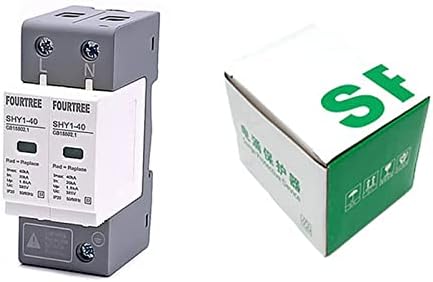 Заштита на SJSW 20PCS Surge 2P 30KA〜60KA и 20 парчиња чипови со низок напон на заштитен уред 230V 275V