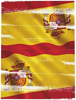 Шпанија Знаме Празник Фолија Печатени Честитки - € Роденден, Свадба, Сочувство, Размислување За Вас, Благодарам, Празно