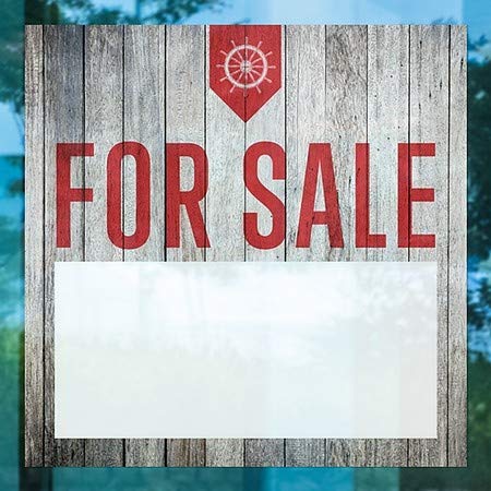 CGSignLab | За Продажба-Наутичко Дрво Јасен Прозорец Се Држи | 24 x24