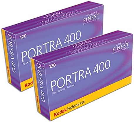 Кодак Професионална Портра 400 Филм 120 Пропак - 10 Ролни, 2 Пакувања, Обоени