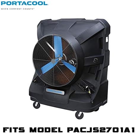 Portacool ParcVRJ27000 Заштитна заштитна обвивка за jetstream 270 преносен ладилник за испарување, црна