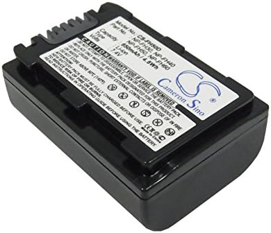 Tengsintay 7.4V 650MAH / 4,81WH Батерија за замена за Sony CR-HC51E, DCR-30, DCR-DVD103, DCR-DVD105, DCR-DVD105E, DCR-DVD106, DCR-DVD106E,