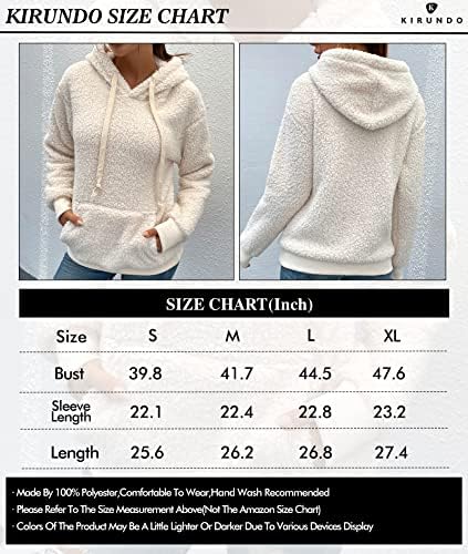 Кирундо Зимски женски нејасни руно обични долги ракави Шаги Шерпа џемпери со џебови