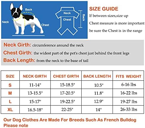 Hozz памук шарени француски булдог кошули за француски кучиња елек резервоар за кучиња кошула црна l