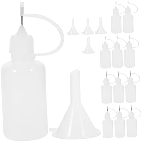 Doitool 1 Поставете масло за лепак за стискање за ML инципии DIY течни инкалиммл акрилно прецизно шише прецизно шише мини занаетчиски занаетчиски