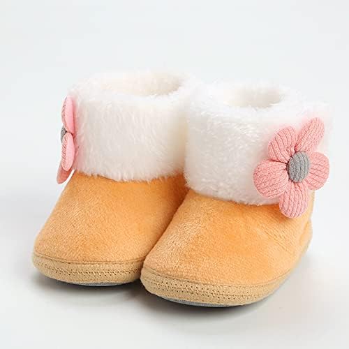 Зимски Чизми За Момче Бебе Памучни Чевли Чевли За Мали Деца Руно Топли Чизми Чевли Модно Печатење Голи Чизми За Дишење Што Не