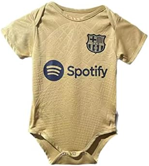 Фудбалски fansубители на Анџази дома и гостински фудбалски бебешки тела удобност скокање за 6-18 месеци новороденче и дете во нова сезона Jerseyерси