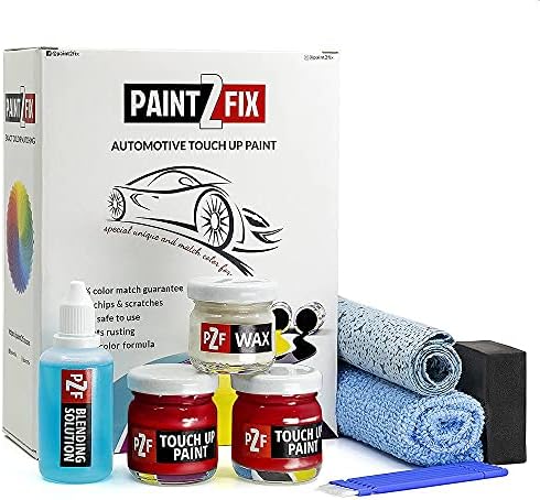 Paint2Fix Touch Up Paint за Mitsubishi - California Red R52 | Комплет за поправка на гребење и чипови - Сребрен пакет