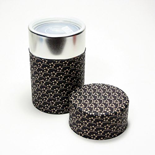 Јапонски чај лим со двојно капакот за квалитет метал калај јапонски образец