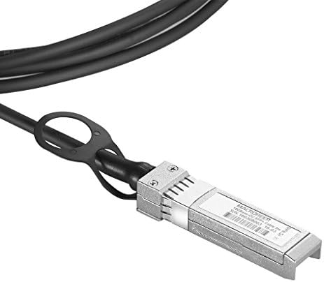10GBE SFP+ DAC бакарен кабел, 10GBase-Cu Gigabit Ethernet директен прикачен кабел Twinax за HPE Procurve J9281b Aruba, 1-метарски пасивен пасивен пасивен Mini GBIC Transceiver Module DAC