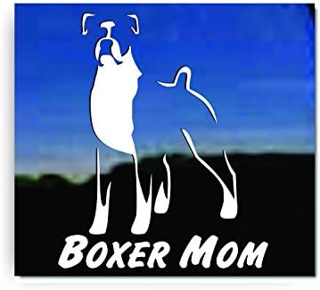 Боксер мама | Никерикерс Никерикерс® Винил кучиња прозорец за налепница