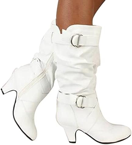 Широки чизми со колено теле колено за жени со потпетици ретро потпетици чизми за жени чизми чевли женски чизми пета со високи чизми женски чизми