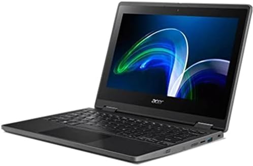 Acer TravelMate Спин B3 B311R-32 TMB311R-32-C31R 11.6 Екран На Допир Кабриолет 2 во 1 Лаптоп-HD - 1366 x 768-Intel Celeron N5100 Quad-core 1.10