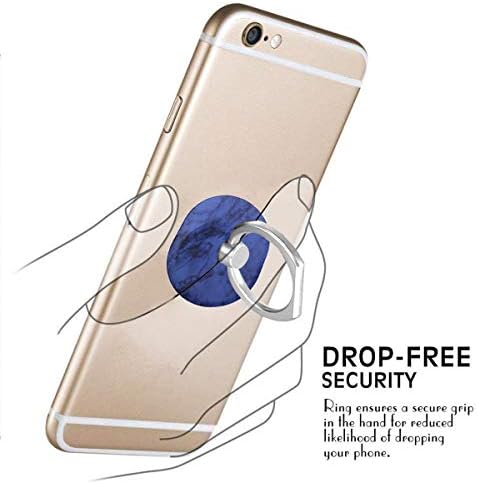 Телефонски штанд кралско-сина марка прстен мобилен телефон штанд прилагодлив 360 ° ротација на прстот на прстот за iPad, поттикне, телефон X/6/6S/7/8/8