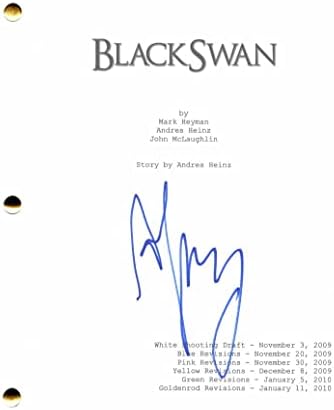 Дарен Аронофски го потпиша целосниот филм на црниот лебед со целосна филмска скрипта - во која глуми Натали Портман, Мила Кунис,