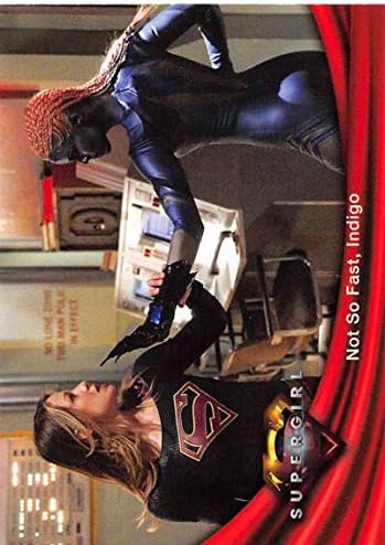 2018 Cryptozoic Supergirl Season 154 Не толку брза индиго за официјална трговска картичка во НМ или подобар Кондитон