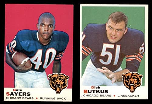 1969 Topps Chicago Bears Team постави Чикаго мечки VG/Ex Bears