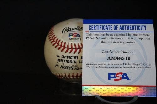 Еди Метјус потпиша безбол автограм автограм автограм PSA/DNA AM48519 - Автограмирани бејзбол
