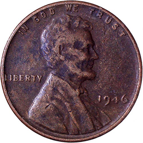 1946 година Линколн пченица цент 1c многу добро