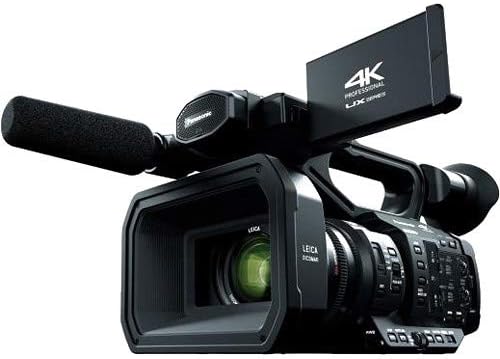 Panasonic AG-UX180 4k Професионална Камера Со Статив, Обложена Кутија, LED Светло, 64gb Мемориска Картичка, Статив, Надворешен 4k