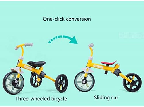 Детски трицикл, Детска биланс на педал трицикл 2-5 години стари момчиња девојчиња играчки автомобил 2 во 1