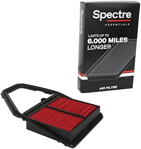 Филтер за воздух на моторот Specter Essentials од K&N: Premium, 50-процентно подолг живот: Fits Select 1999- Chevy/GMC/Cadillac,