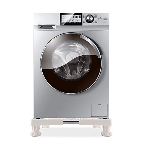 Штанд за машината за перење, adадпес тешка прилагодлива автоматска тапана за заграда за заграда за миење садови за држач за држач за држачи за