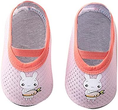 Чорап чевли за девојчиња за бебиња момчиња новороденчиња девојчиња девојчиња животински отпечатоци од цртани филмови за деца што дишат