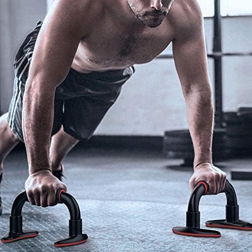 DHDM Push-up стои склекови фитнес-фит-ап-база опрема за вежбање со градење на мускули во форма на I за обука за фитнес за домови