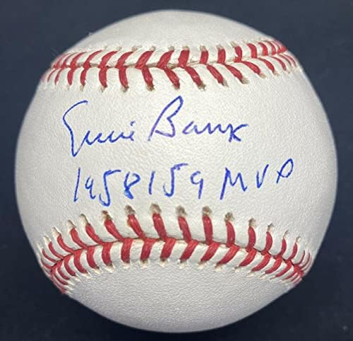 Ерни Банкс 58, 59 НЛ МВП потпиша Бејзбол ЈСА - Автограмирани бејзбол